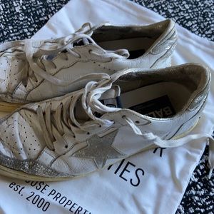 Authentic golden goose Ballstar w/dusterbag